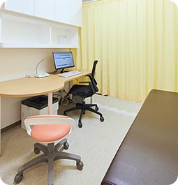 診察室2部屋隔離室2部屋